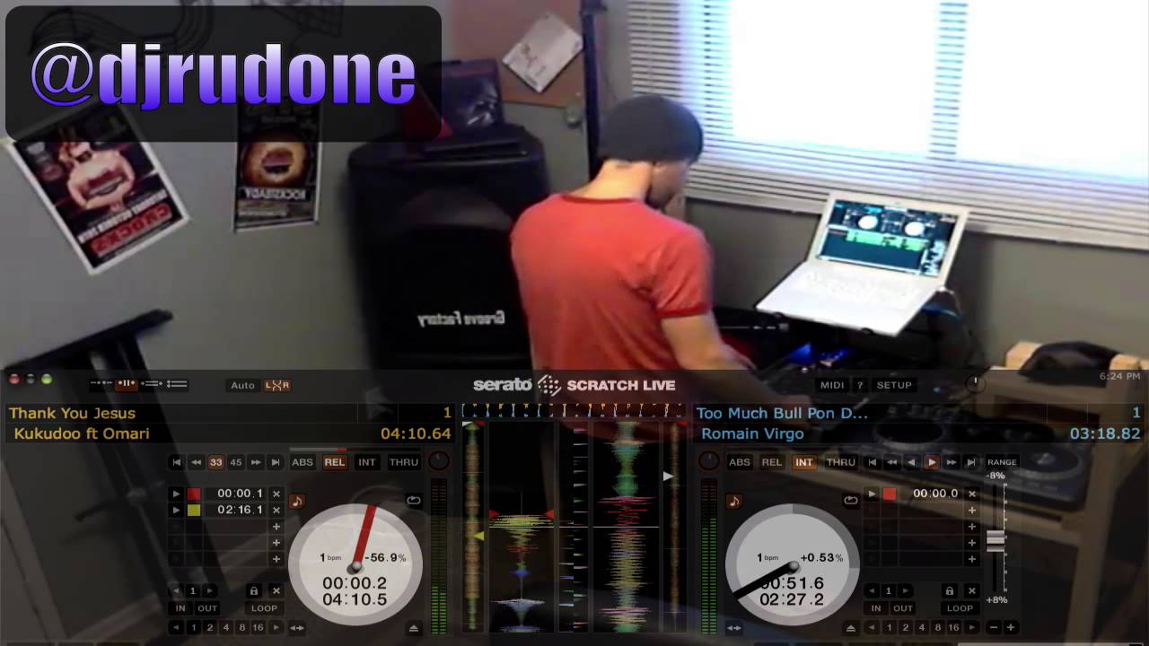DJRUDONE | Poco Man Jam Riddim | ScratchLive | RANE SL2