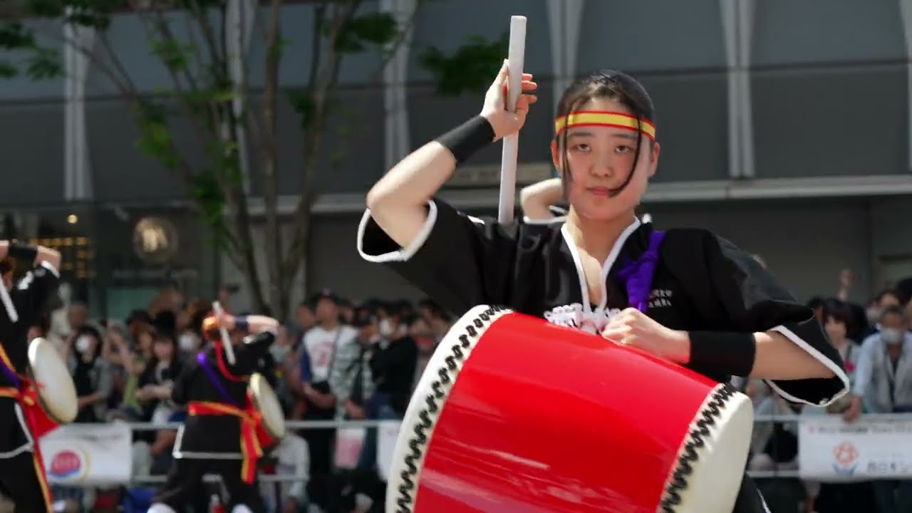 琉球國祭り太鼓  第14回はかた駅前どんたくストリート