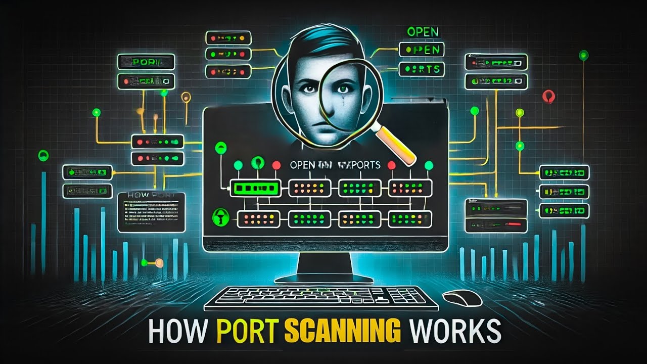 Port Scanning Explained in 5 minutes - Lec 15