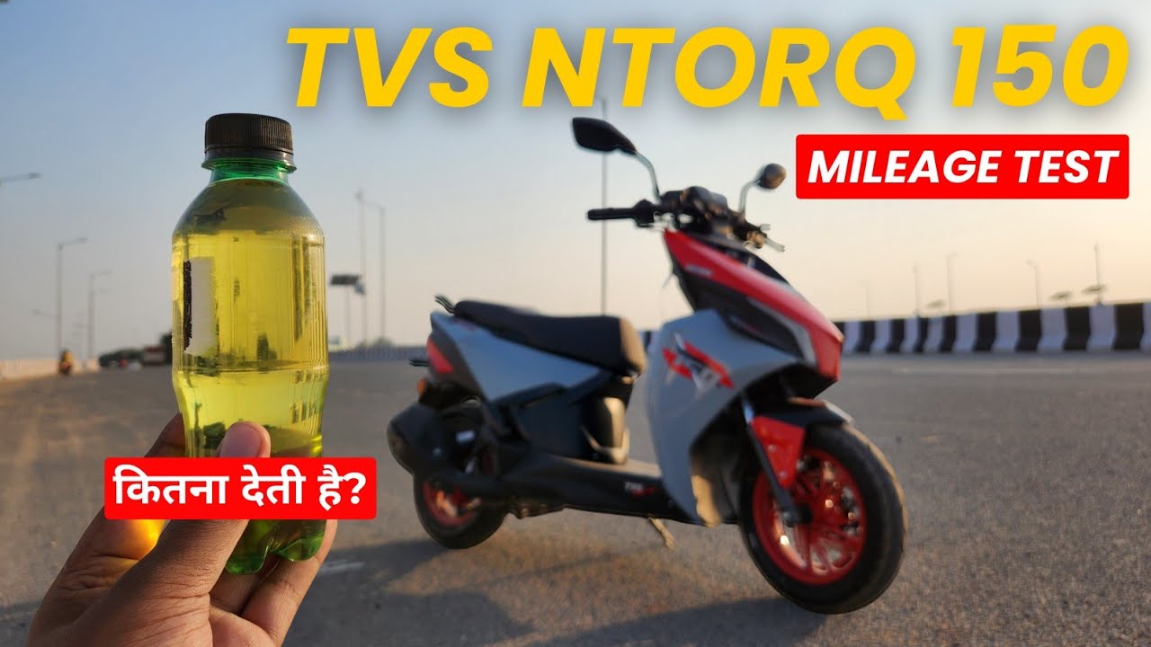 Unbelievable Mileage from TVS Ntorq 150! Tested on Highway & Traffic Both!”