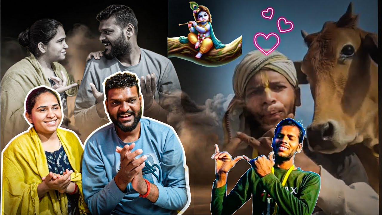 India Support boy deaf help positive ❤️‍🔥💯 very   cow Krishna love 🥺💯❤️‍🔥