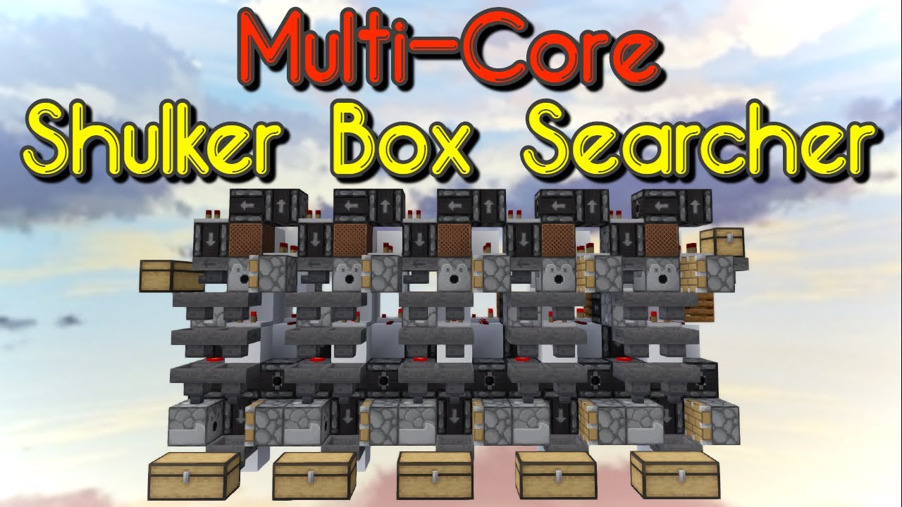 Minecraft Multi-core Shulker Box Searcher