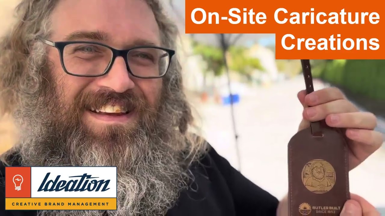 On‑Site Caricature Creations by Ideation Creative Brand Management