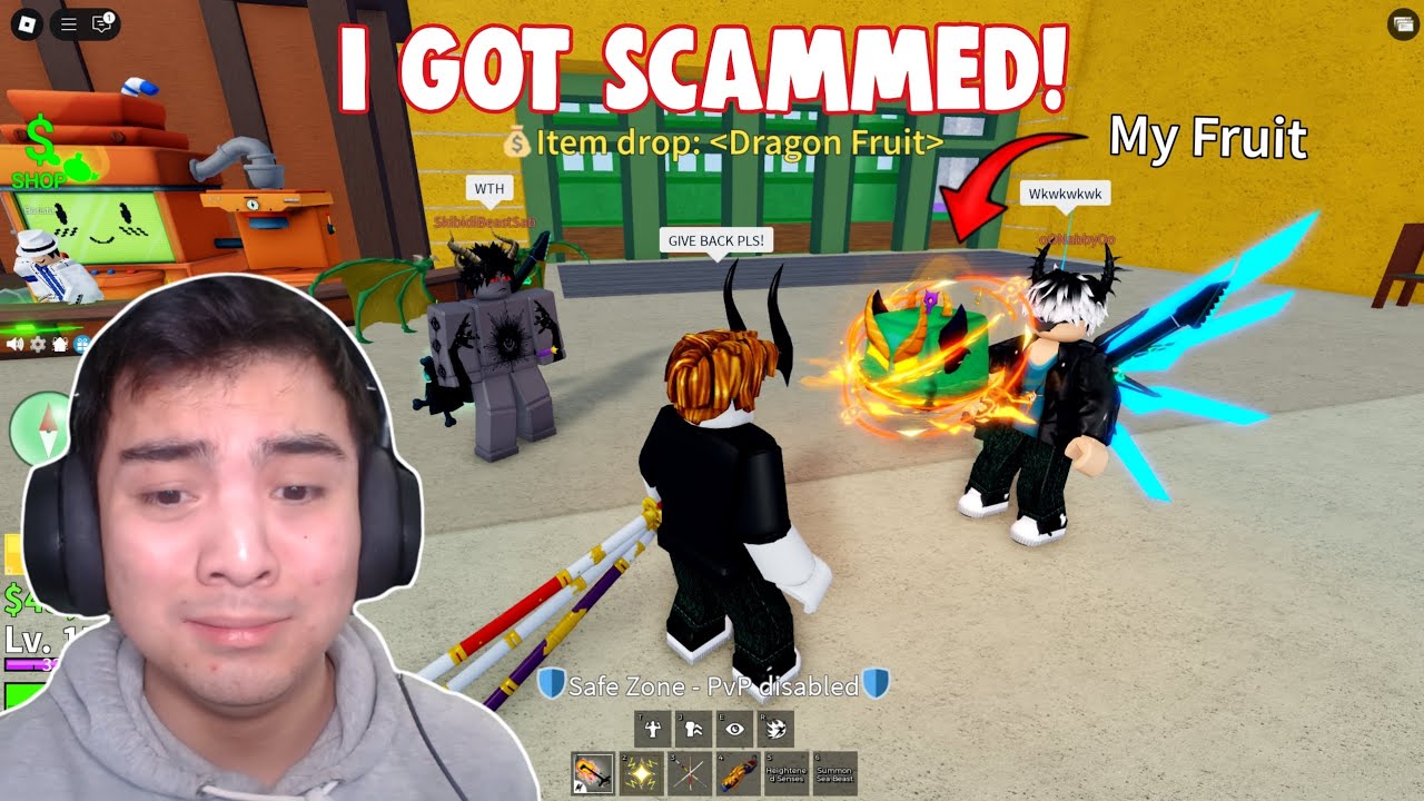 I GOT SCAMMED + QUIT!? (Blox Fruits)