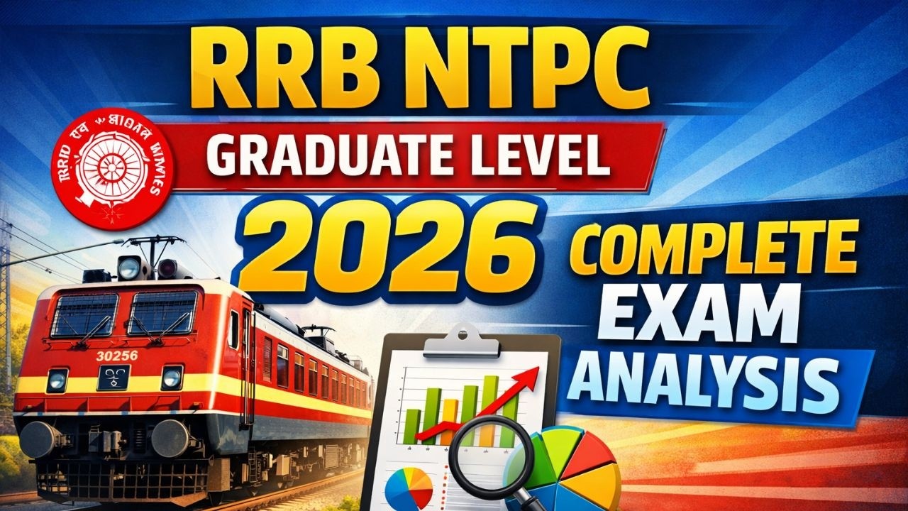 RRB NTPC Graduate Level Complete Exam Analysis | RRB NTPC 2026 | RRB NTPC Analysis #rrb #ntpc