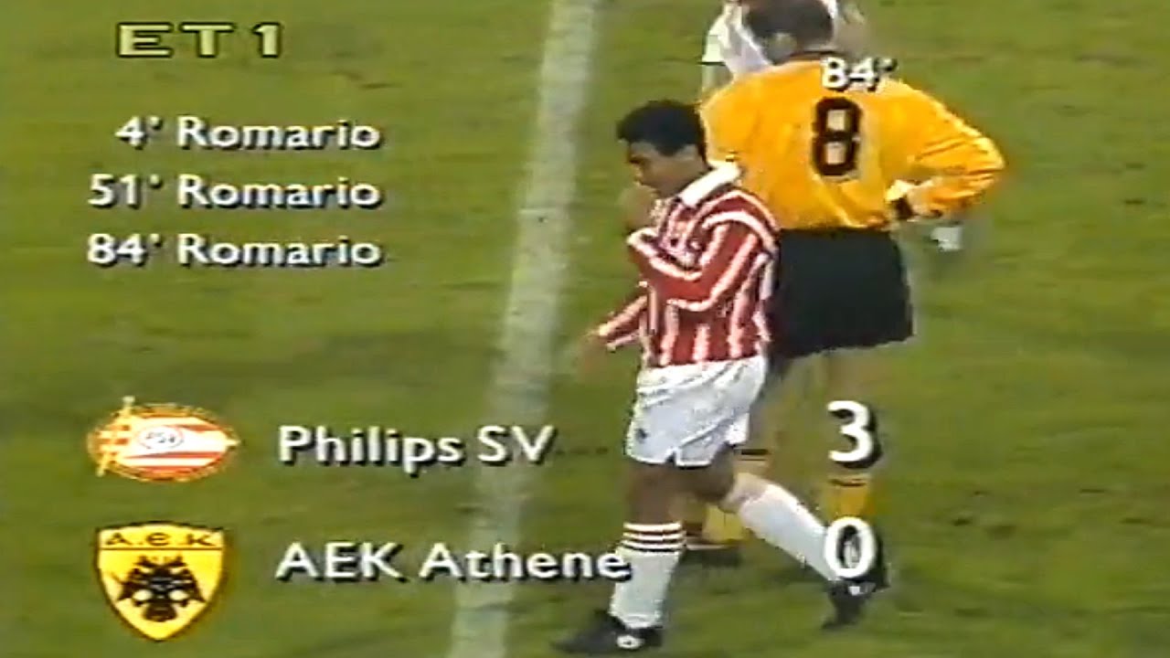 O PSV precisava de 2 gols para se Classificar na Champions e ROMÁRIO fez algo ÍNCRIVEL