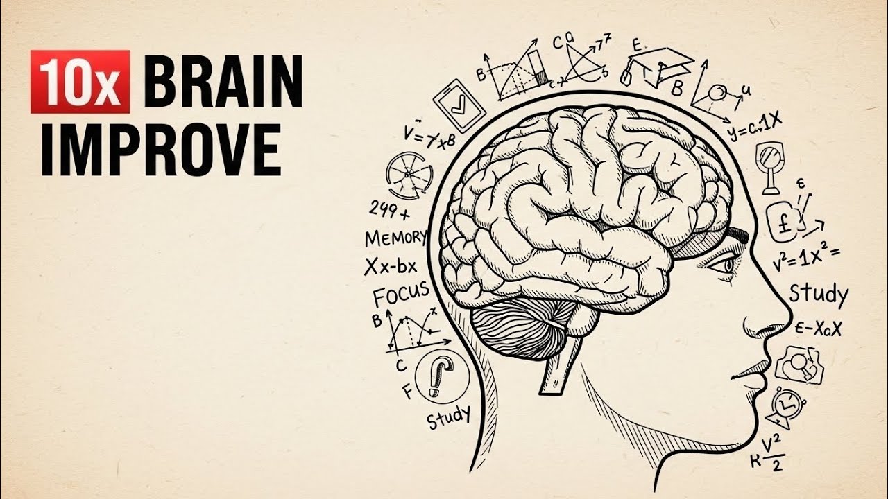 Improve Your Brain Power 10x | Memory, Focus & Intelligence Boost ?