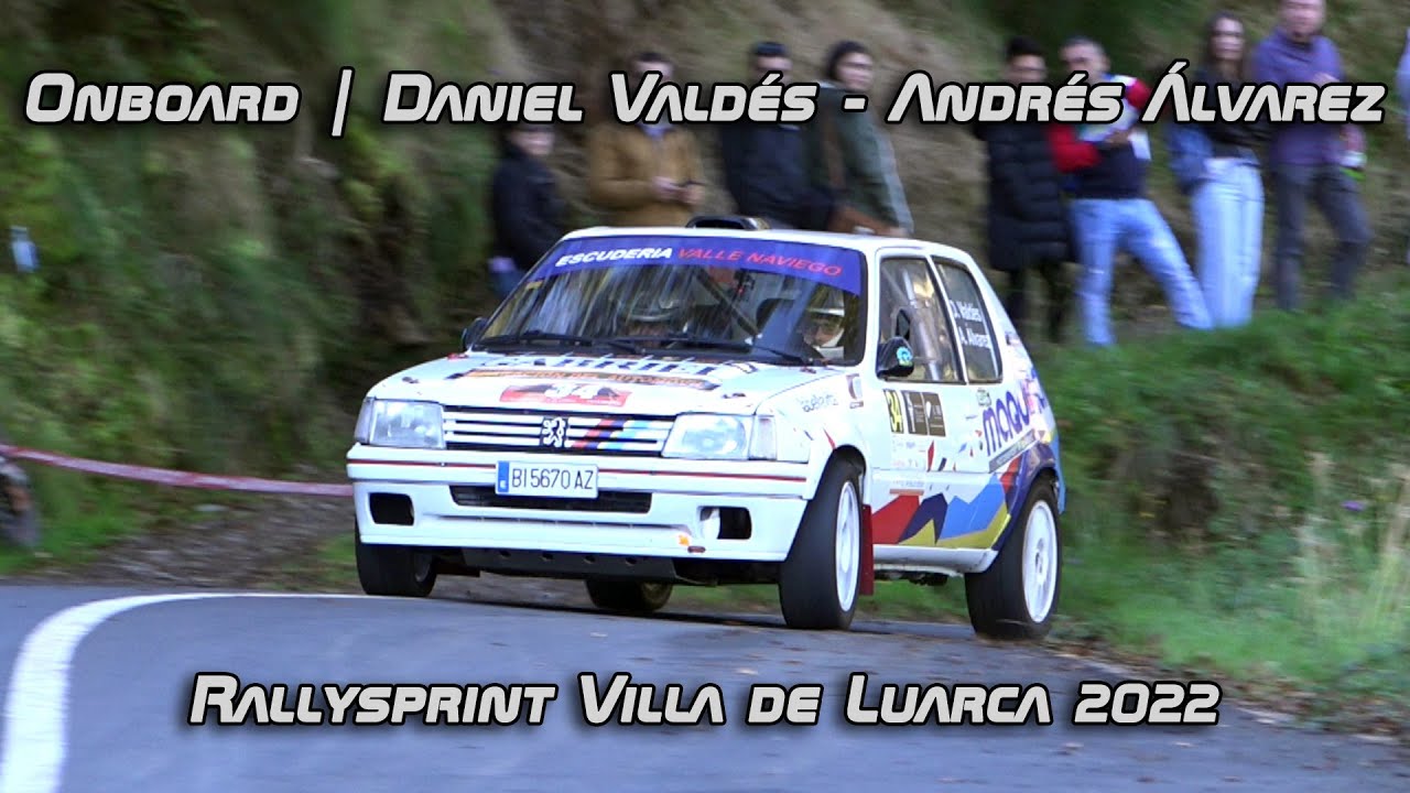 Onboard | Daniel Valdés - Andrés Álvarez | TC1 Rallysprint Villa de Luarca 2022
