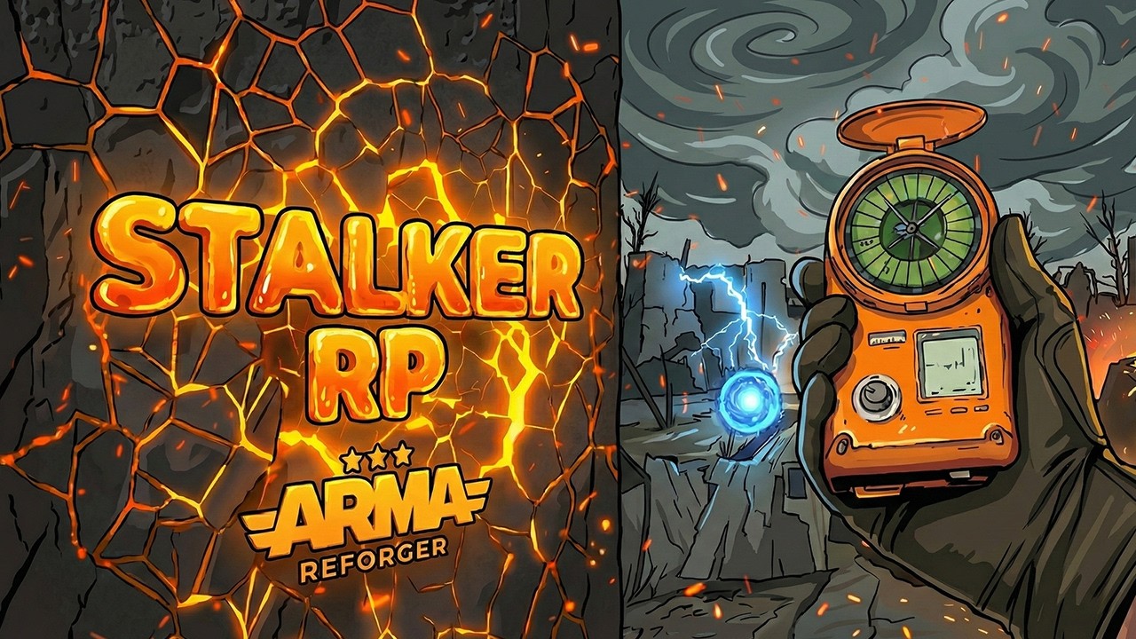 34 ДЕНЬ. Следим за порядком ( STALKER RP / ARMA REFORGER )
