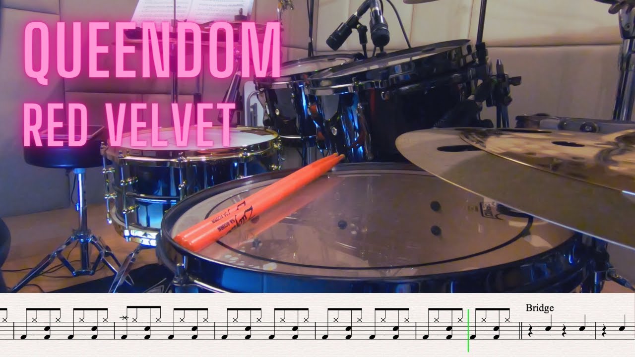 Red Velvet 레드벨벳 'Queendom' | Drum Transcriptions