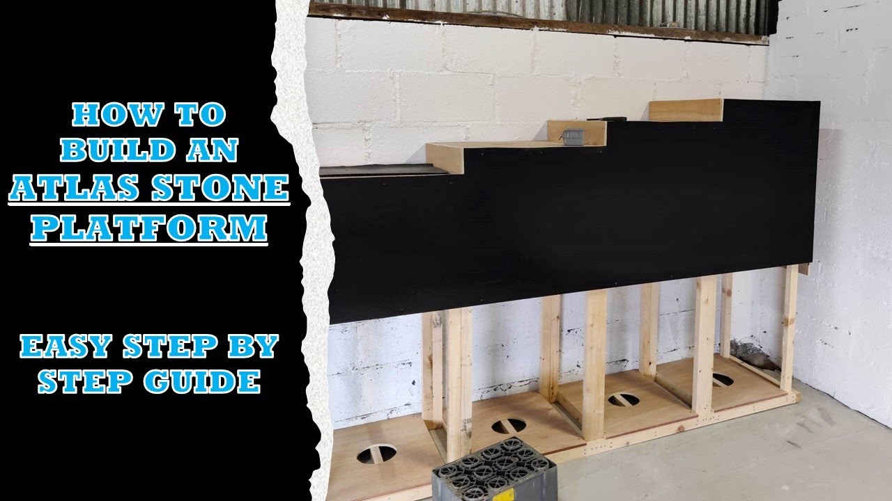 How to Make an Atlas Stone Platform for Strongman Training. Easy Guide!