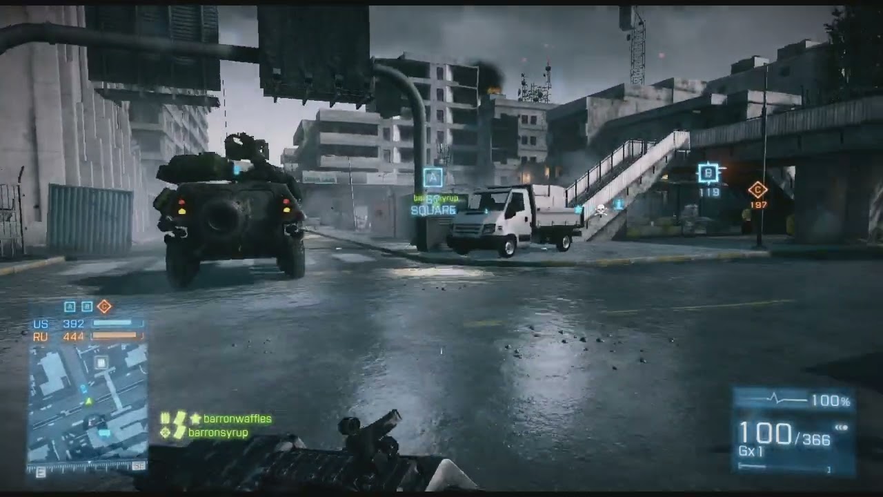 PS3 2024 | Battlefield 3 Online Conquest - Grand Bazaar