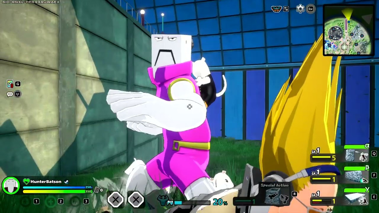 My Hero Ultra Rumble-Cementoss (Original)-Attacks and Combos