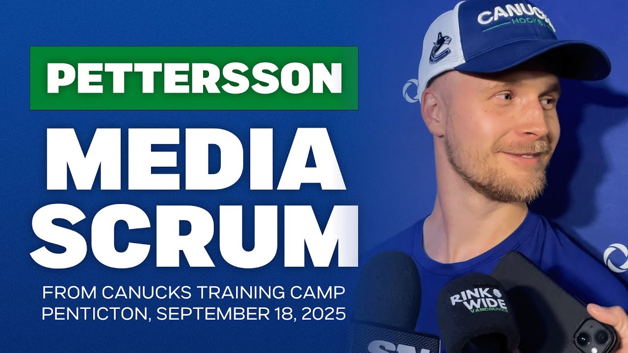 Canucks: Elias Pettersson shares his thoughts on Day 1 of Training Camp