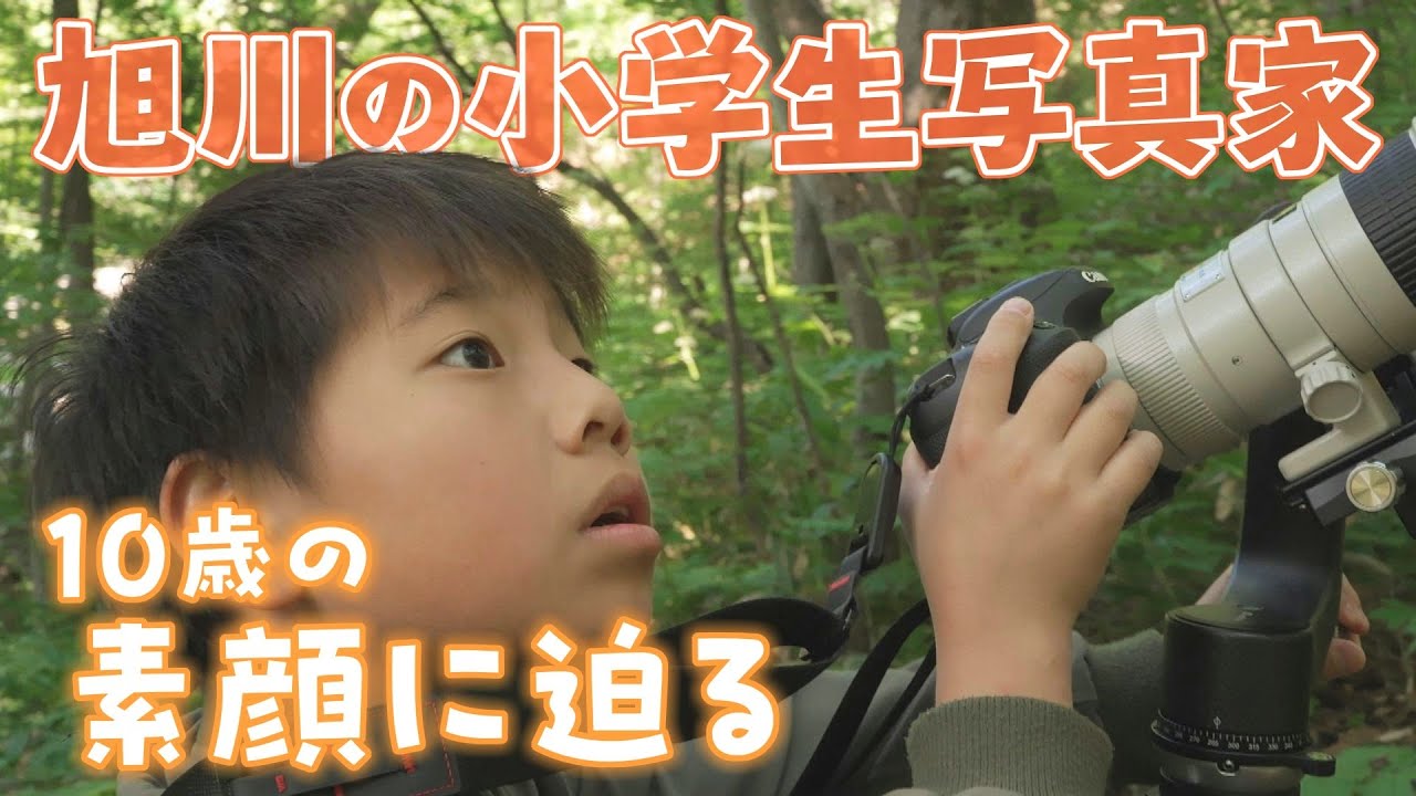 注目集めフォロワー1万人超　動物の一瞬の表情を切り取る小学生写真家（１０）　その素顔に迫る　旭川市
