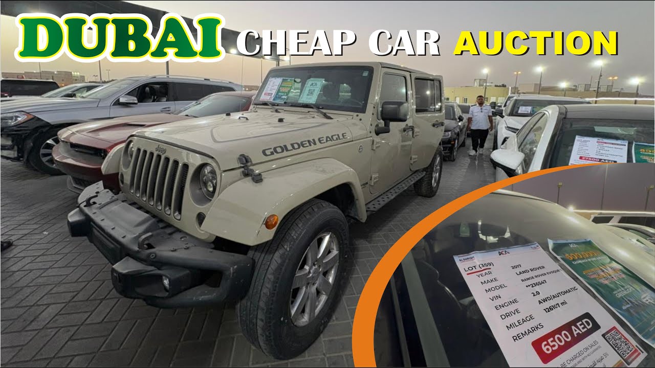 Dubai Accidental Cars Auction | The IndoDubai Travellers