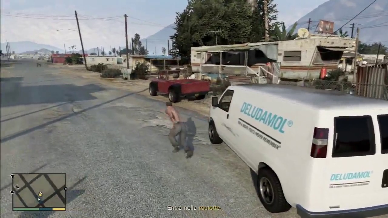 GTA V-come mandare via la mamma di trevor dalla casa di trevor