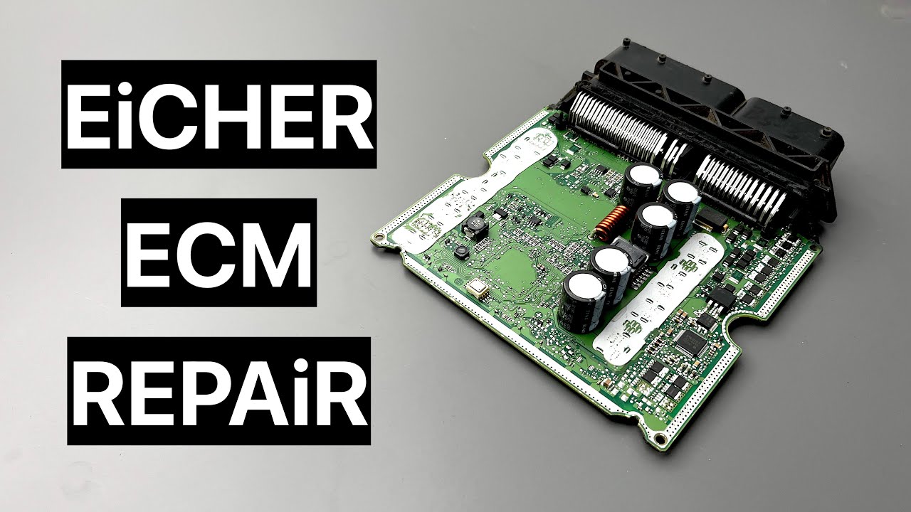 Eicher 24 volt ecm repairing in hindi and checking on bench.