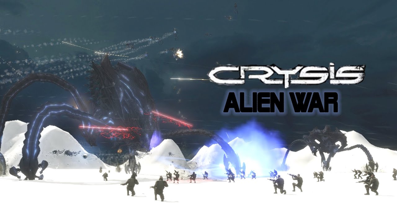 Crysis Alien War | CryEngine 2: Sandbox 2 Test Battle