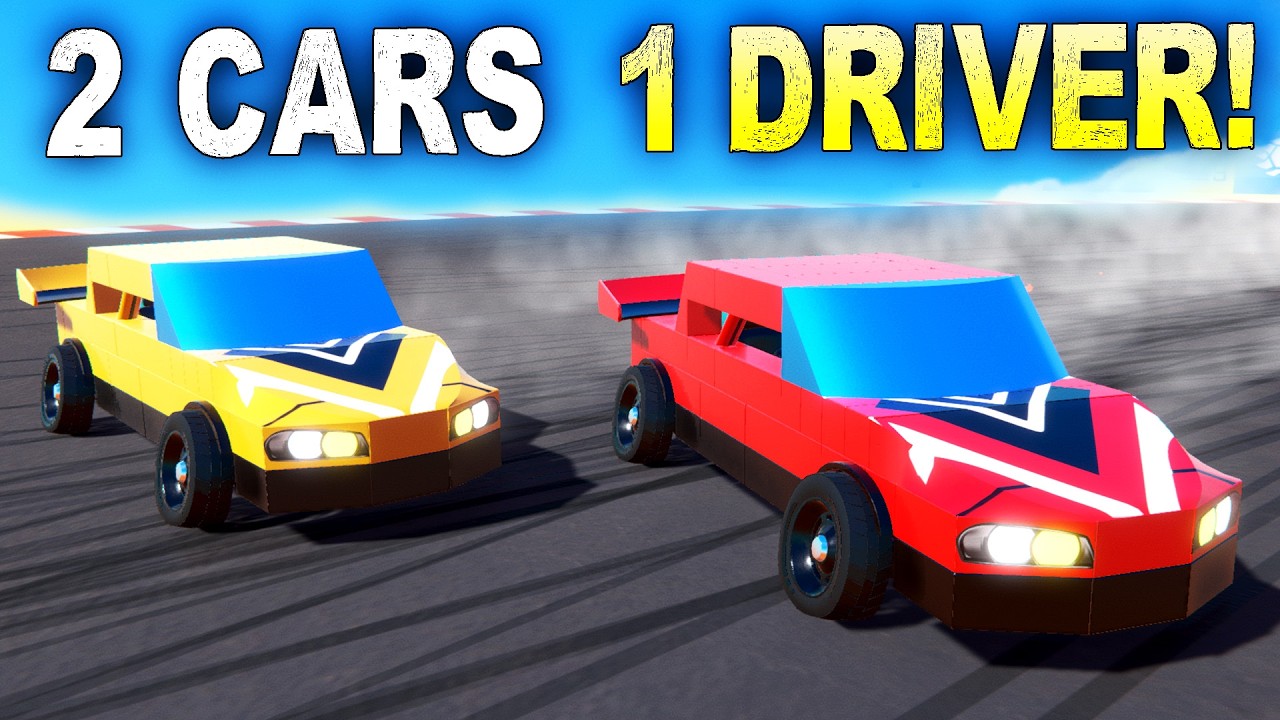 I Used RC Technology to Drift 2 Cars Simultaneously! (It's hard)