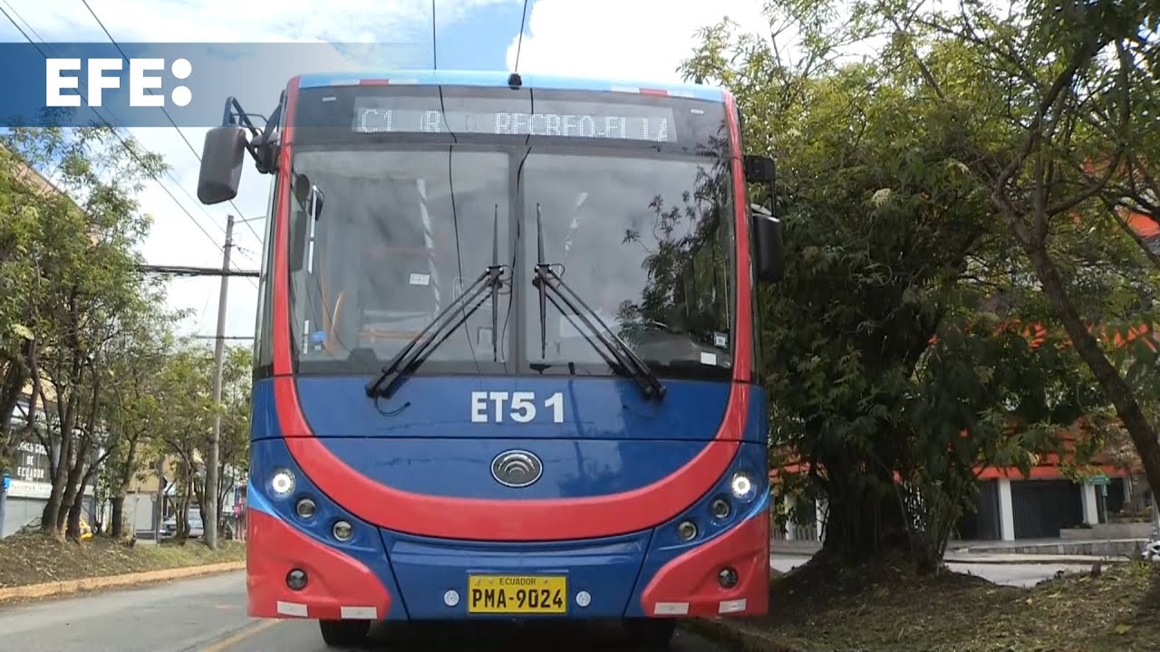Quito se convierte en pionera en Ecuador con nueva flota de trolebuses 100 % eléctricos