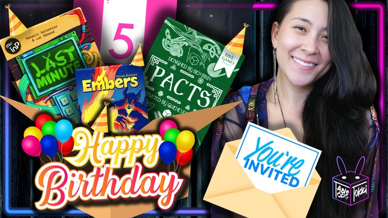 HAPPY BIRTHDAY!!! 🎂 | Board Game Unboxing📦