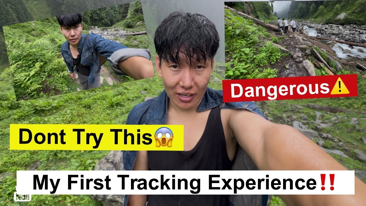 My first tracking￼ experience||don’t try this🥵||tibetan vlogger||tibetan YouTuber||tibetan||bir||
