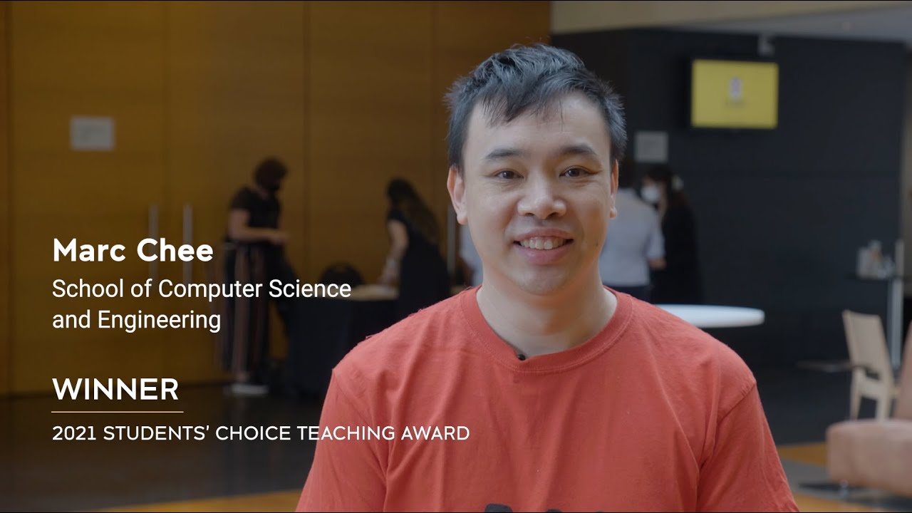 Students' Choice Awards - Marc Chee