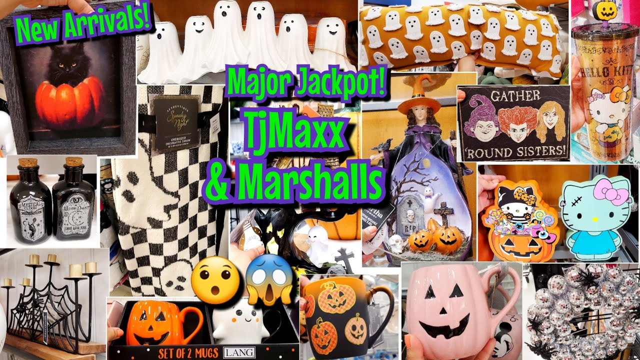 😱🎃JACKPOT TJ MAXX MARSHALLS NEW ARRIVALS! SHOP WITH ME HALLOWEEN 2024