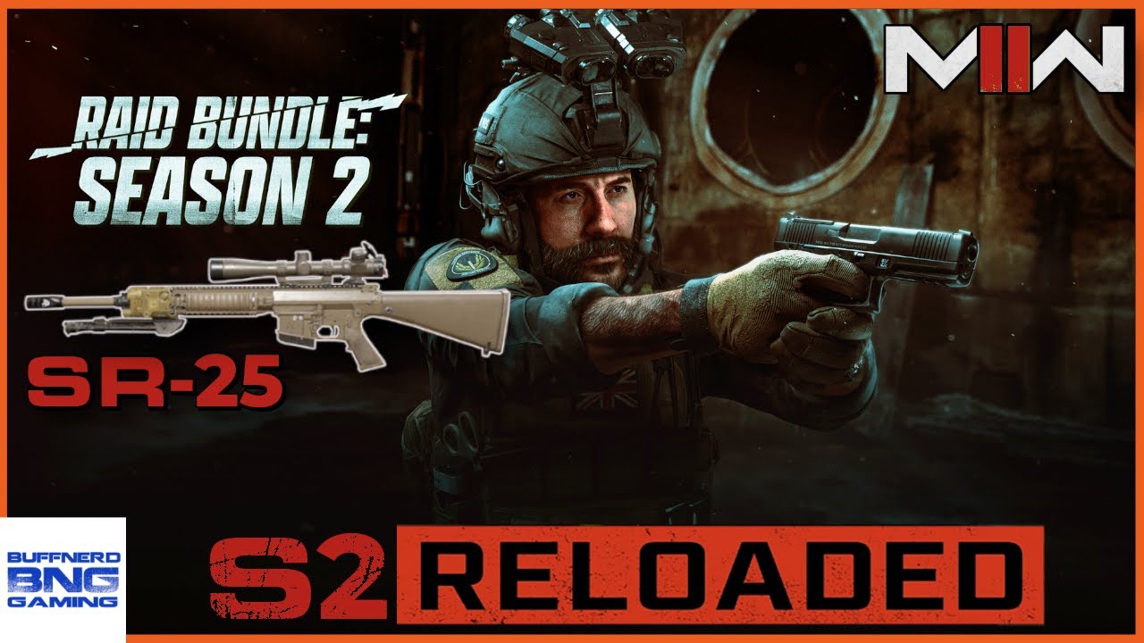 Season 2 Weapons Reloaded |Price, Ghost, SR-25 - Modern Warfare II