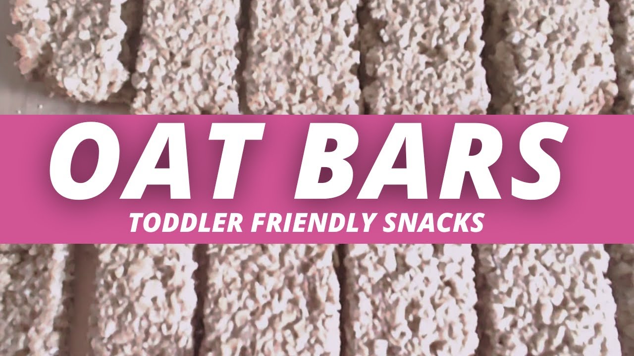 Homemade Pear Oat Bars That Even Picky Toddlers Love