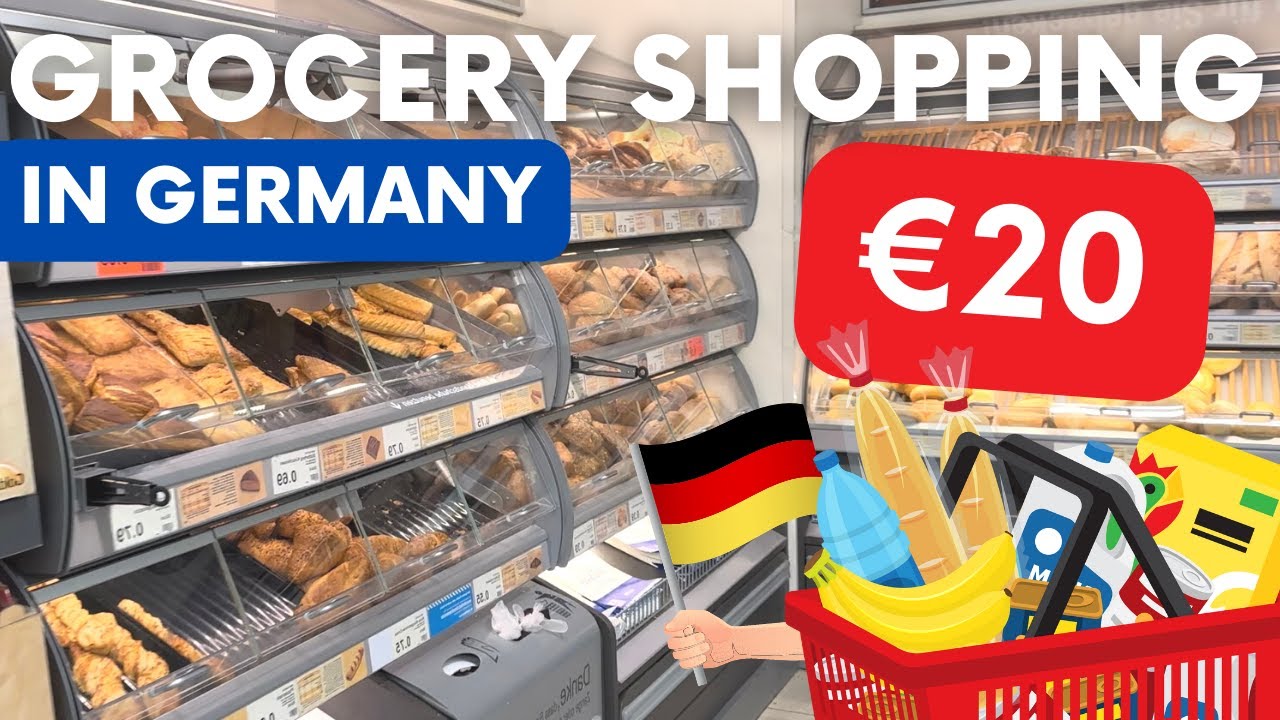 What &euro;&lrm;20 Gets You In Germany | Grocery Shopping