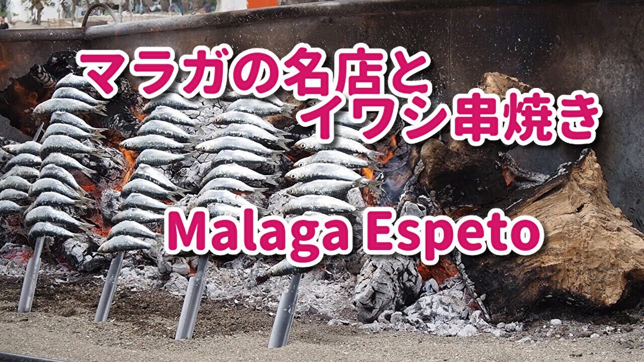 マラガ有名バルと海辺のイワシ串焼きレストラン｜アンダルシア旅行