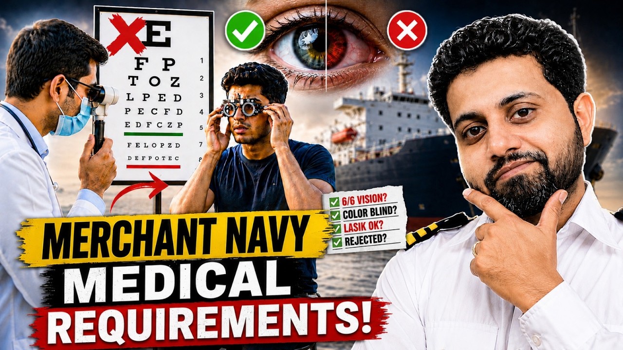 Merchant Navy Medical Test Kaise Hota Hai | Complete Details 2026