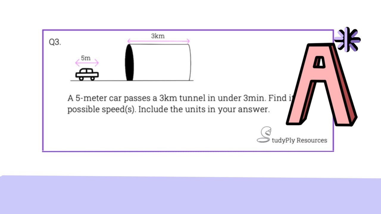 Car travelling through a tunnel…