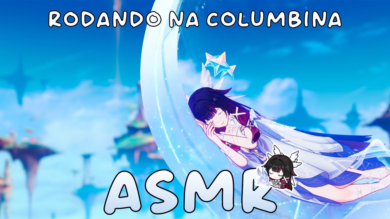 ASMR indo atrás da COLUMBINA (e de brinde uma Ineffa) | Genshin Impact