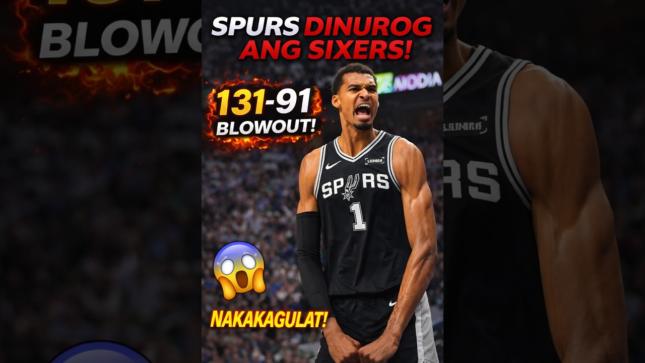 SPURS Dinurog ang Sixers