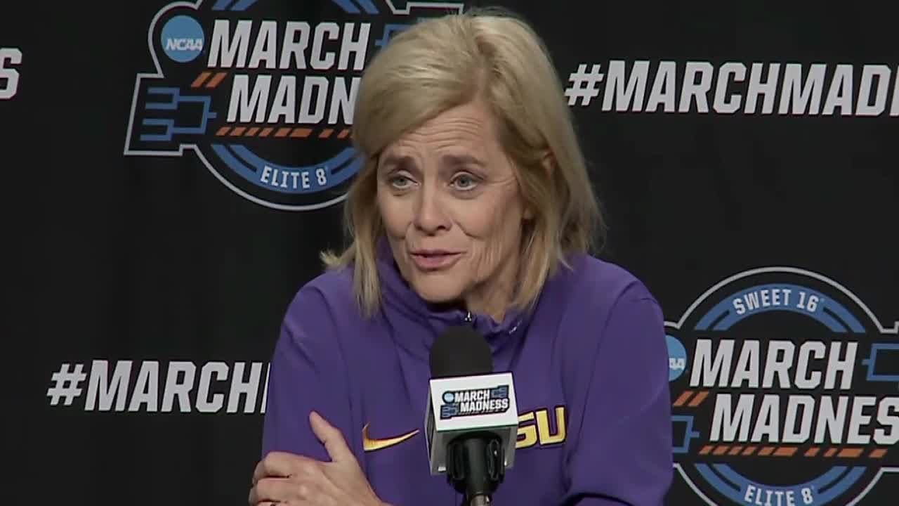 LSU, Kim Mulkey fighting media battles ahead of Monday's Iowa clash