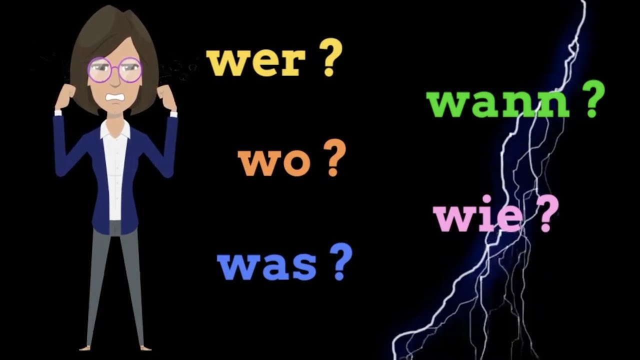 Les questions en allemand, comment se rappeler des mots interrogatifs une fois pour toute !?