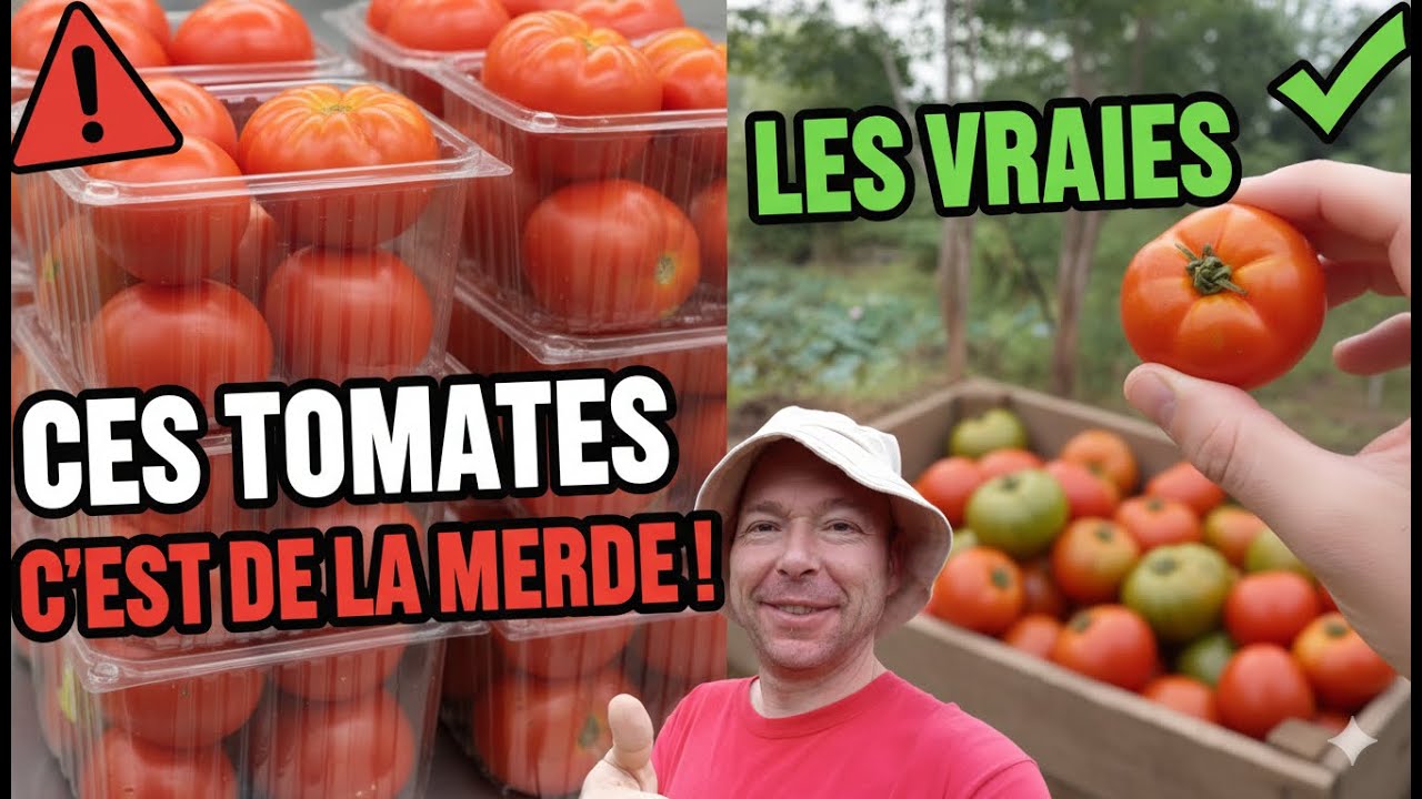 Arrêtez de Manger Ces Tomates Toxiques! C'est de la merde! Voici Les Vraies Solutions