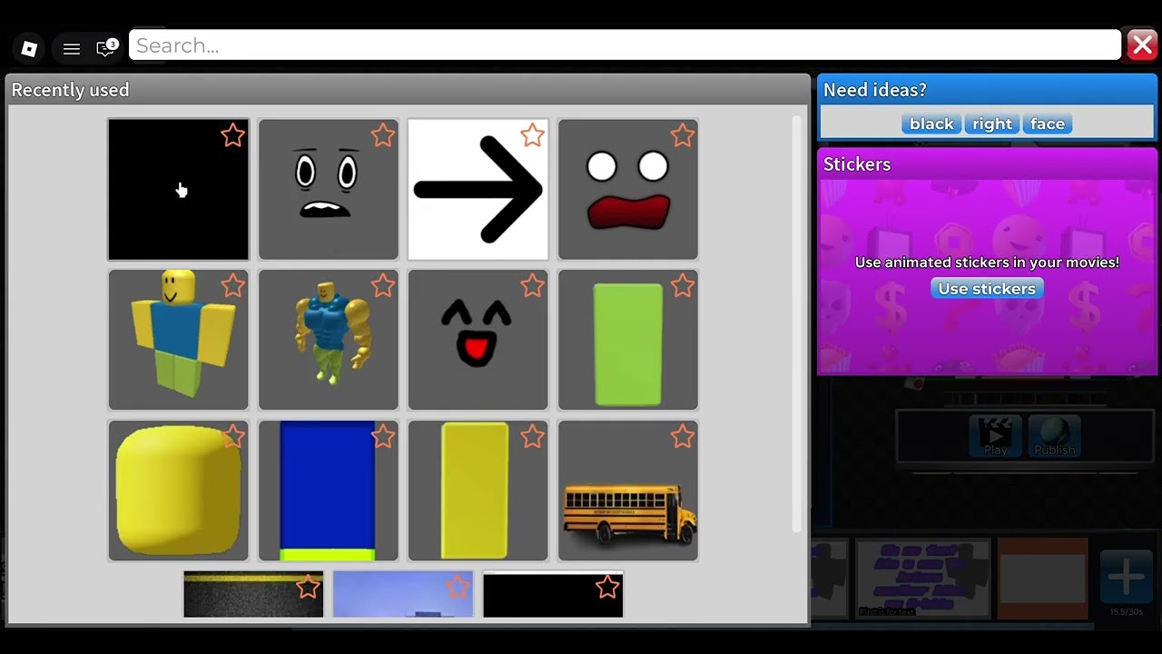 Roblox How create movie in Create my movie Pt 2