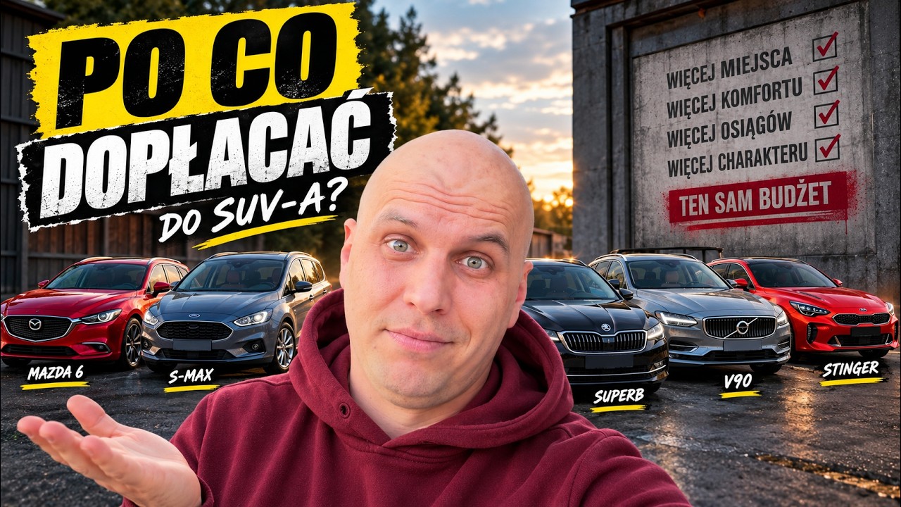 5 aut do 100 tys., kt&oacute;re wybrałbym zamiast SUV-a