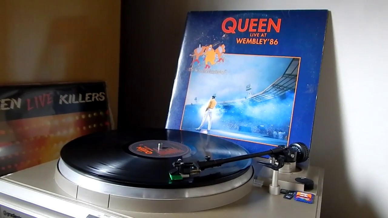 Queen - Under Pressure - live (1986 / 1992 vinyl rip / Audio-Technica AT95E)