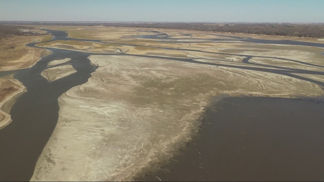 Yes, Saylorville Lake is extra low right now - here's why