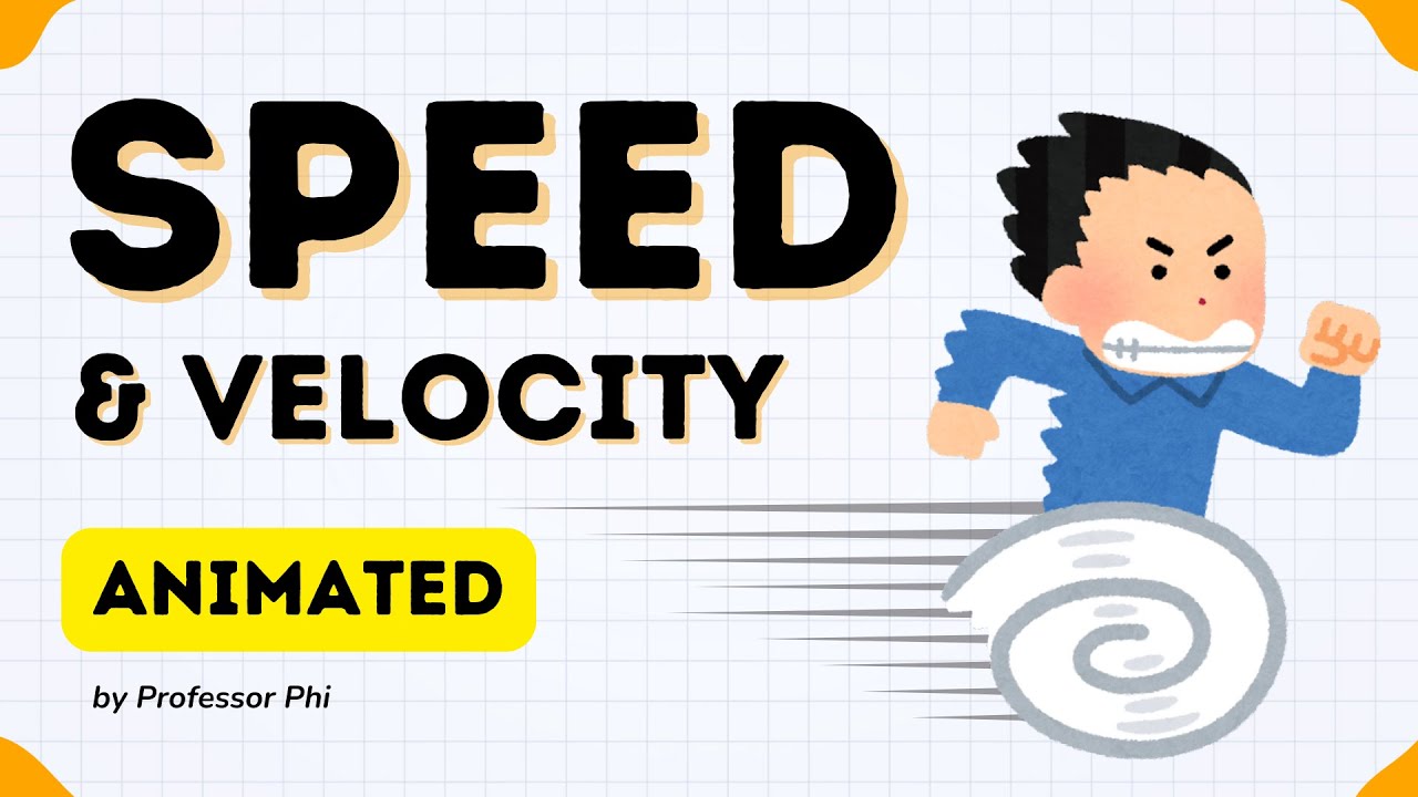 What's the REAL Difference Between SPEED and VELOCITY? Watch This Animated Explanation Now