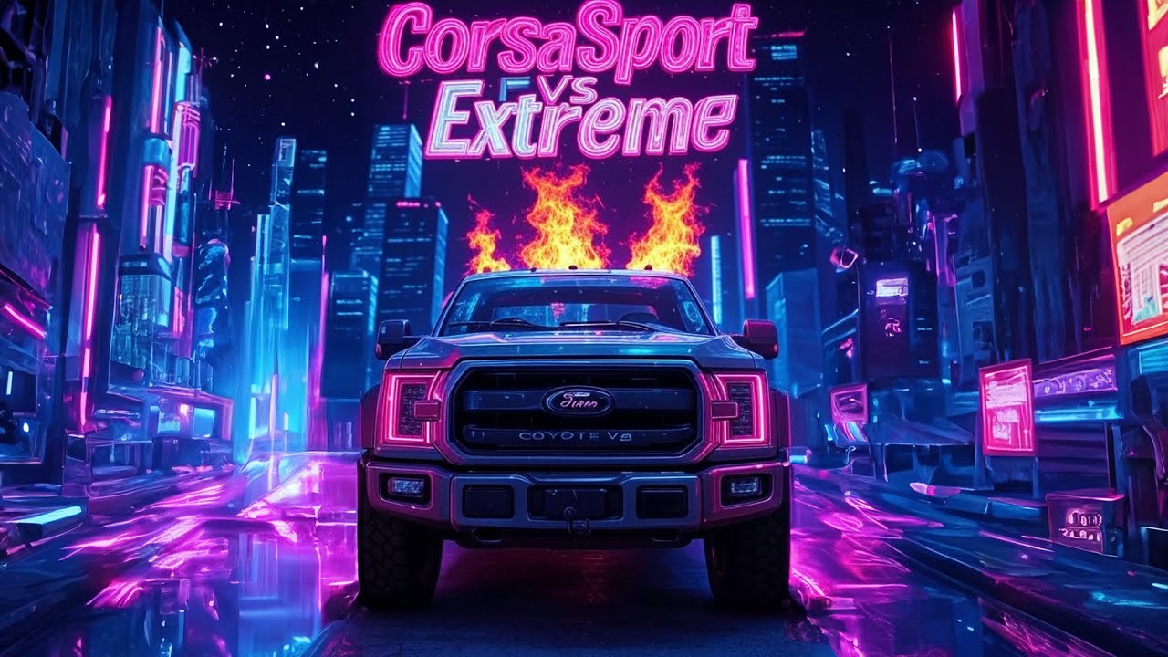 Corsa Sport vs Corsa Extreme - 2024 F150 5.0 V8 Exhaust Comparison