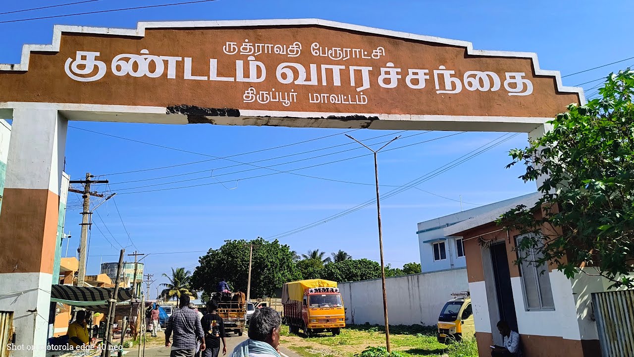 குண்டடம் மாட்டு சந்தை MATTU SANTHAI