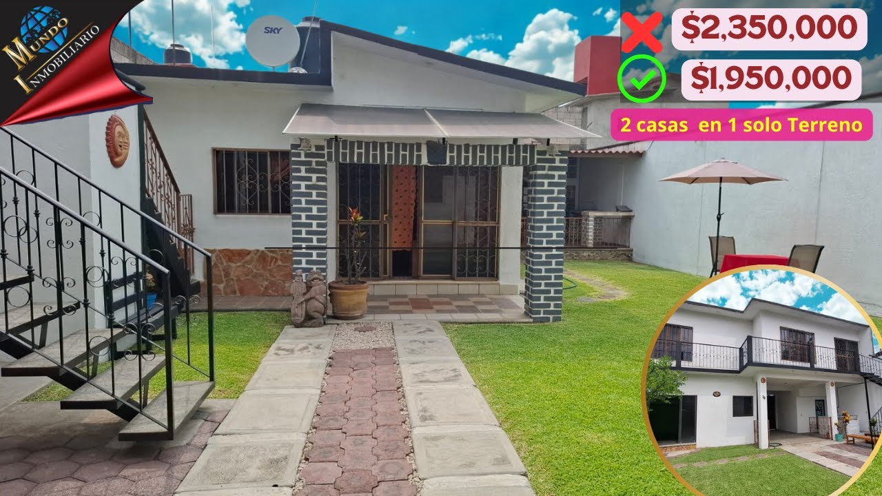 ¡Super Venta! De 2 Casa En Un Solo Terreno