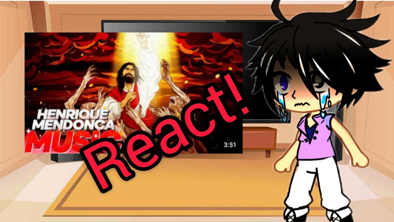Naruto react (reagindo): Rap de Jesus Cristo - A Ressurreição (Gacha)