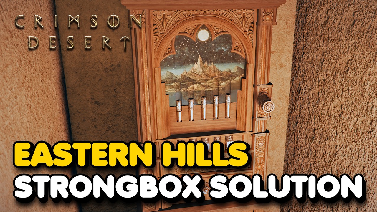Crimson Desert - Eastern Hills Strongbox Solution (Relic of Darkness Location)